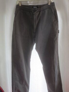 Bluenotes Khaki Olive Green Loose Fit Joggers Rugby Pants - Size Medium Men's.